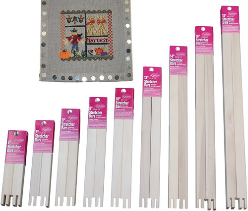 Frank A. Edmunds Stretcher Bar Set-Assorted Sizes - 3000S Frank A. Edmunds Stretcher Bar Set-Assorted Sizes - 3000S