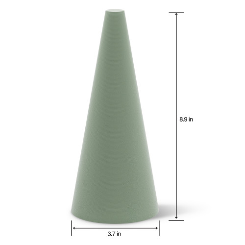 3 Pack - FloraCraft Floral Desert DryFoM Cone-3.7"X8.9" - FOC94 3 Pack - FloraCraft Floral Desert DryFoM Cone-3.7"X8.9" - FOC94
