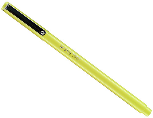 12 Pack - Uchida Le Pen .03mm Point Open Stock-Pastel Yellow - U4300S-5