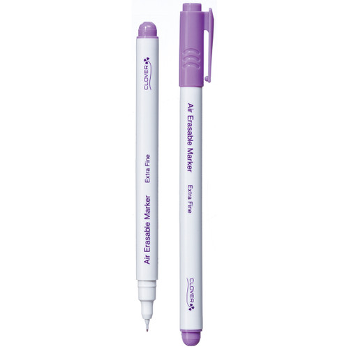 3 Pack Clover Air-Erasable Marker Extra Fine-Purple 5030