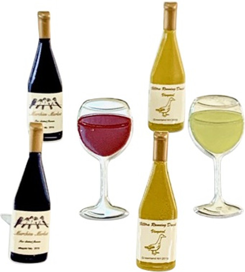 Eyelet Outlet Shape Brads 12/Pkg-Wine - QBRD2-163 Eyelet Outlet Shape Brads 12/Pkg-Wine - QBRD2-163