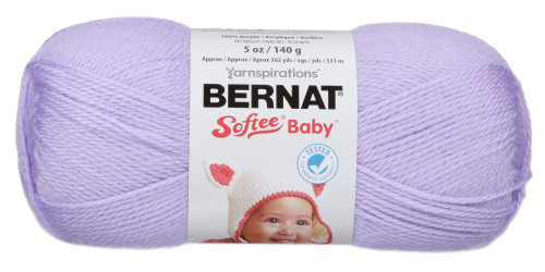 3 Pack - Bernat Softee Baby Yarn - Solids-Soft Lilac - 166030-30185 - 057355246119