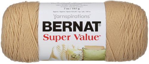 3 Pack Bernat Super Value Solid Yarn-Dark Heather 164053-53022 - 057355243507
