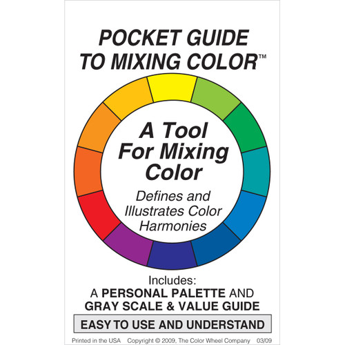 6 Pack Pocket Guide To Mixing Color-3"X5" -CW3452 - 088107234528