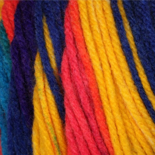 3 Pack - Bernat Super Value Stripes Yarn-Candy Store - 164173-73006