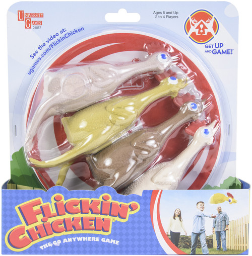 University Games Flicken' Chicken Game- - UG1057 - 794764010572