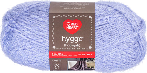 3 Pack - Red Heart Hygge Yarn 8oz-Wisteria - E881-8538 - 073650039126