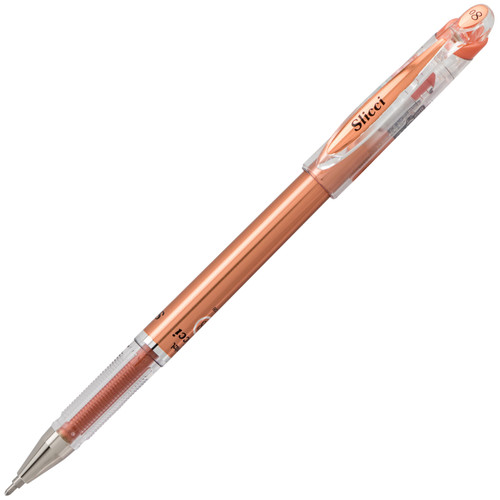 2 Pack - Pentel Slicci Metallic Gel Pens .8mm 3/Pkg-Gold, Silver & Bronze Inks - BG208BP3 2 Pack - Pentel Slicci Metallic Gel Pens .8mm 3/Pkg-Gold, Silver & Bronze Inks - BG208BP3