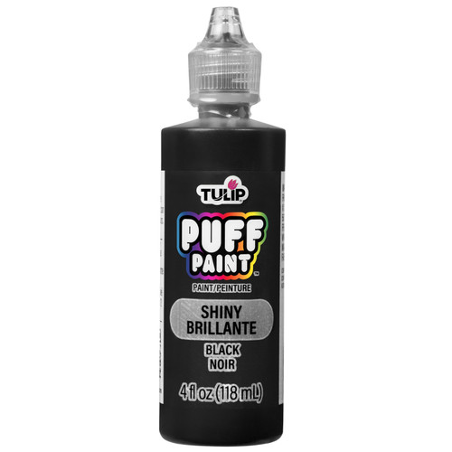 3 Pack - Tulip Dimensional Fabric Paint 4oz-Slick - Black - FLS-1-4 - 035862414016