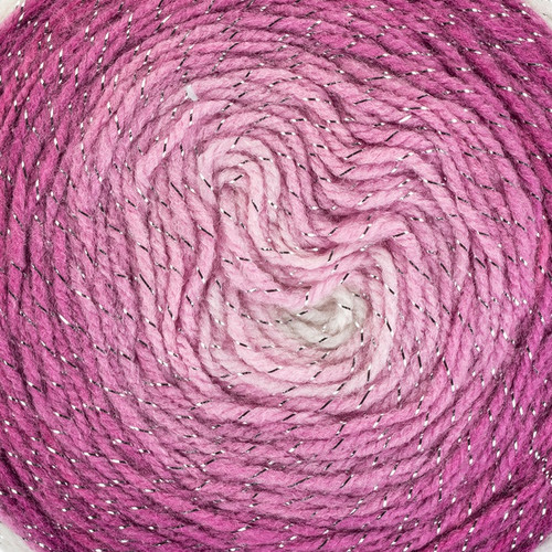 Red Heart Roll With It Sparkle Yarn-Pixie E898-9710