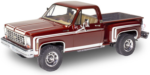 Revell Plastic Model Kit-76 Chevy Sport Stepside Pickup 4X4 - 854486 Revell Plastic Model Kit-76 Chevy Sport Stepside Pickup 4X4 - 854486