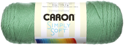 3 Pack - Caron Simply Soft Solids Yarn-Sage - H97003-9705 - 035613977050