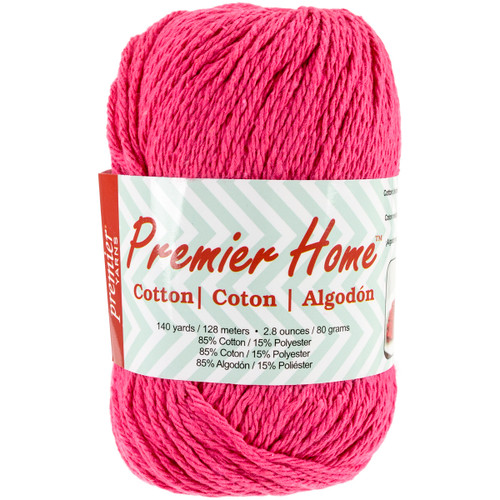 3 Pack Premier Home Cotton Yarn-Fuchsia 38-9 - 847652020761