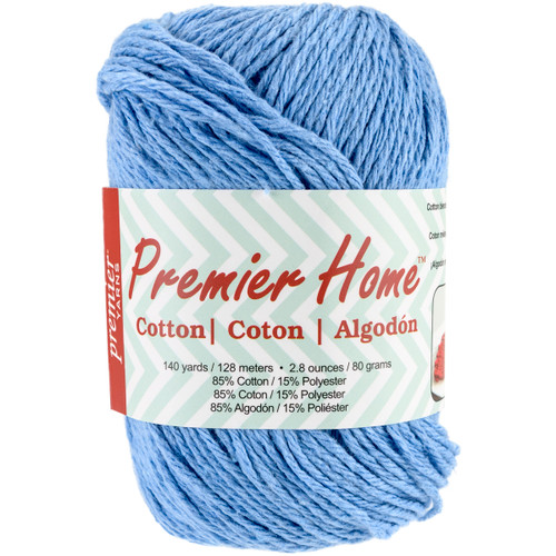 3 Pack Premier Home Cotton Yarn-Cornflower 38-11 - 847652020785