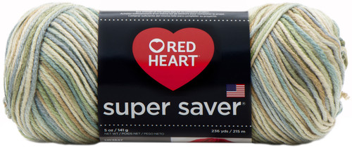 3 Pack - Red Heart Super Saver Yarn-Aspen - E300B-305 - 073650887086 3 Pack - Red Heart Super Saver Yarn-Aspen - E300B-305 - 073650887086