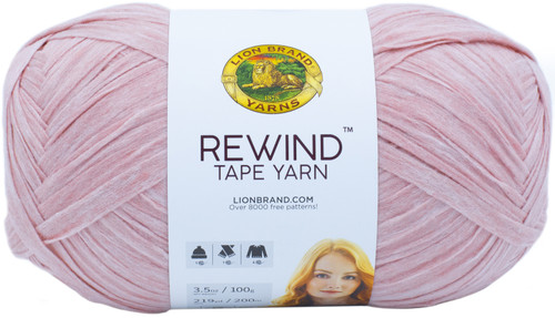 Lion Brand Rewind Yarn-Mahogany Rose 523-139 - 023032059525