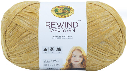 Lion Brand Rewind Yarn-Citronella 523-159 - 023032059549