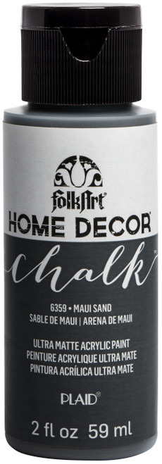 FolkArt Home Decor Chalk Paint 2oz-Maui Sand - HDCHALK2-6359 - 028995063596
