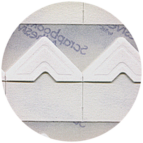 Scrapbook Adhesives Paper Photo Corners Self-Adhesive 108/Pk-White 3L-PC-1628