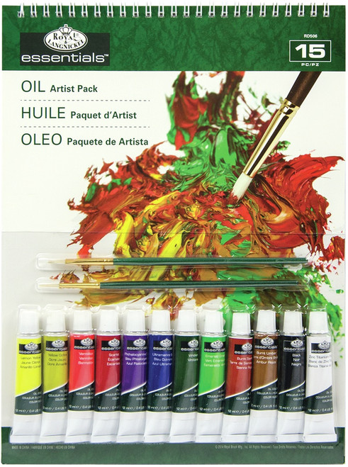 Royal & Langnickel(R) essentials(TM) Artist Pack-Oil Color RD506 - 090672057785