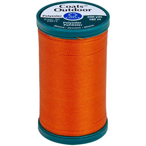 3 Pack - Coats Outdoor Living Thread 200yd-Tangerine - S971-7630 - 073650825491