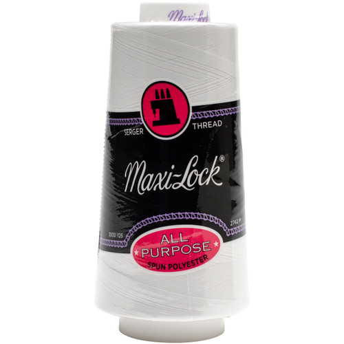 2 Pack - Maxi-Lock Cone Thread 3,000yd-White - 51-32109 - 036771510011