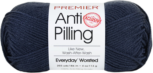 Premier Anti-Pilling Everyday Worsted Yarn-Admiral Blue - DN100-67 - 847652081458