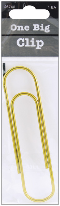 5 Pack - Baumgartens Big Paper Clip 4"-Assorted Colors - 26740 - 085288267406