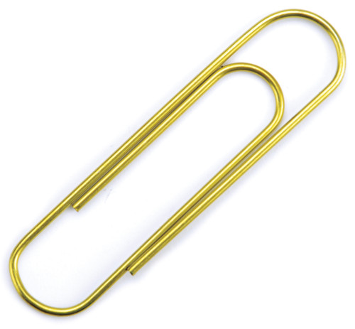 5 Pack - Baumgartens Big Paper Clip 4"-Assorted Colors - 26740