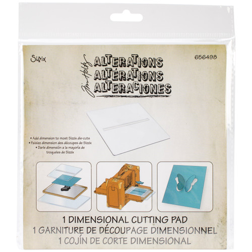 2 Pack - Sizzix BIGkick/Big Shot/Vagabond Cutting Pad By Tim Holtz-Dimension 6"X6" - 656498 - 841182073129 2 Pack - Sizzix BIGkick/Big Shot/Vagabond Cutting Pad By Tim Holtz-Dimension 6"X6" - 656498 - 841182073129
