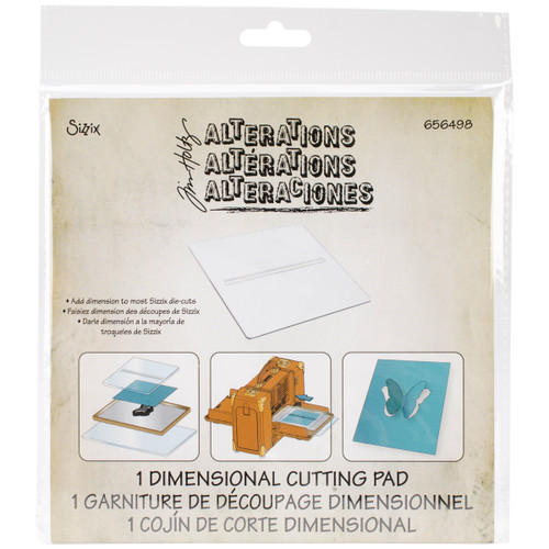 2 Pack Sizzix BIGkick/Big Shot/Vagabond Cutting Pad By Tim Holtz-Dimension 6"X6" 656498 - 841182073129