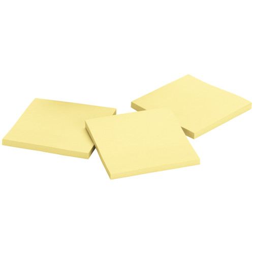 3 Pack - Post-It Super Sticky Notes 3"X3" 3/Pkg-Canary Yellow W/45 Sheets - 3321SSCY 3 Pack - Post-It Super Sticky Notes 3"X3" 3/Pkg-Canary Yellow W/45 Sheets - 3321SSCY