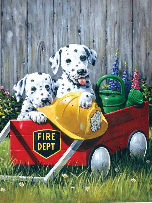 Royal & Langnickel(R) Small Paint By Number Kit 8.75"X11.75"-Fire Wagon - PJS-46