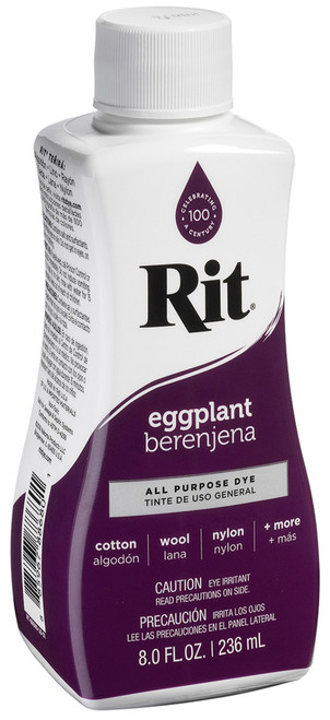 3 Pack - Rit Dye Liquid-Eggplant - 8-88680