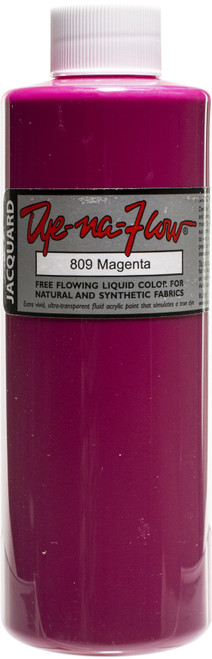 Jacquard Dye-Na-Flow Liquid Color 8oz-Magenta - JAC2-809 - 743772280903