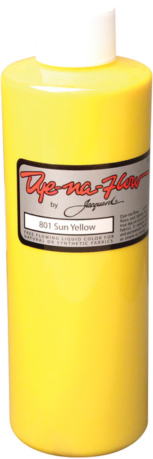 Jacquard Dye-Na-Flow Liquid Color 8oz-Sun Yellow - JAC2-801 - 743772280101