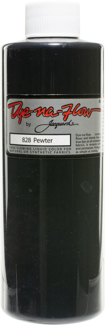 Jacquard Dye-Na-Flow Liquid Color 8oz-Pewter - JAC2-828 - 743772282808
