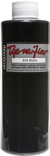 Jacquard Dye-Na-Flow Liquid Color 8oz-Black - JAC2-829 - 743772282907