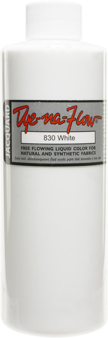 Jacquard Dye-Na-Flow Liquid Color 8oz-White - JAC2-830 - 743772283003