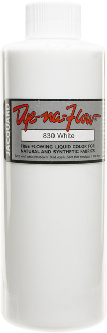 Jacquard Dye-Na-Flow Liquid Color 8oz-White JAC2-830 - 743772283003