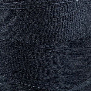 3 Pack - Coats Cotton Machine Quilting Solid Thread 1200yd-Black - V34-0002