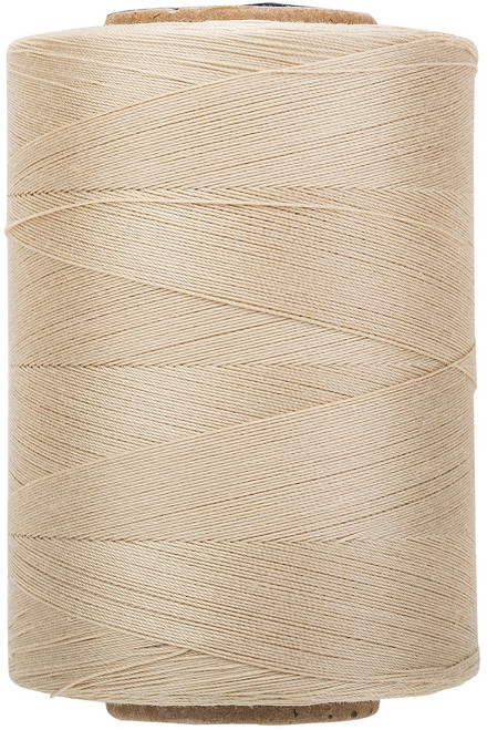 3 Pack - Coats Cotton Machine Quilting Solid Thread 1200yd-Ecru - V34-0016