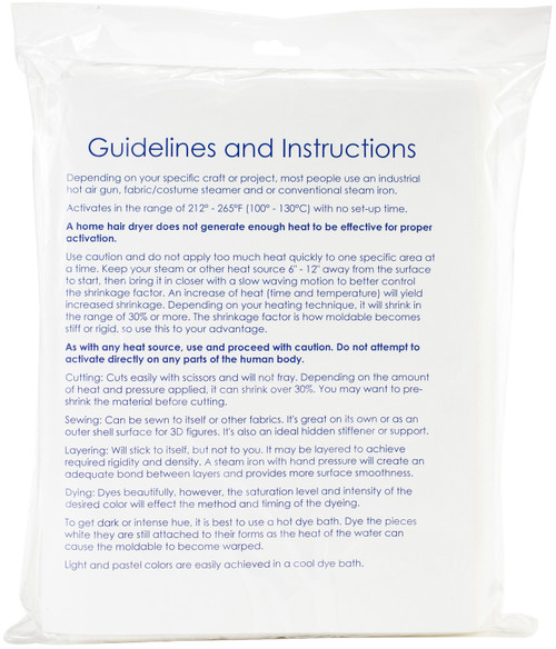 Bosal Moldable Batting-18"X45" - 494 Bosal Moldable Batting-18"X45" - 494