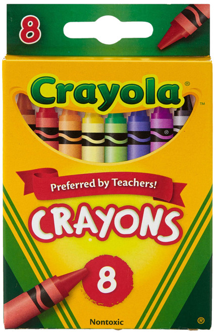 Crayola Crayons-8/Pkg -52-3008 - 071662000080