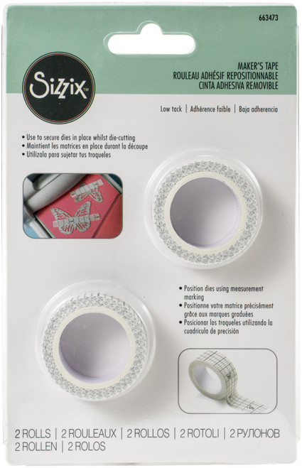 Sizzix Making Essentials Maker's Tape-2/Pkg 663473 - 630454252214