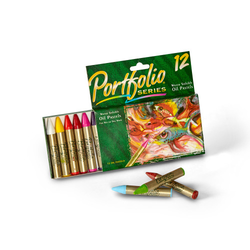 3 Pack - Crayola Portfolio Series Oil Pastels-12/Pkg - 52-3612 3 Pack - Crayola Portfolio Series Oil Pastels-12/Pkg - 52-3612