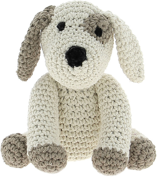Hoooked Amigurumi DIY Kit W/Eco Barbante Yarn-Puppy Millie - PAK139 Hoooked Amigurumi DIY Kit W/Eco Barbante Yarn-Puppy Millie - PAK139
