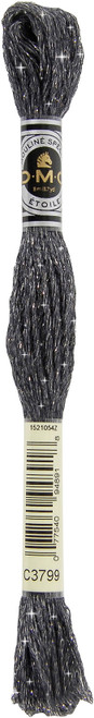 6 Pack - DMC 6-Strand Etoile Embroidery Floss 8.7yd-Very Dark Pewter Gray - 617-C3799 - 077540948918