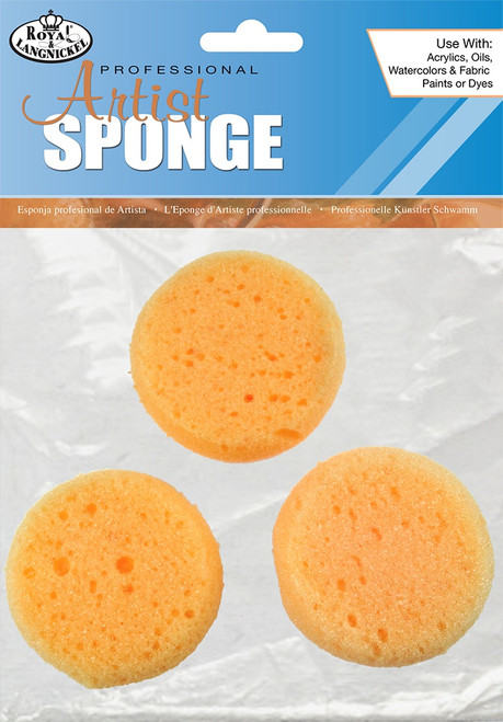 Royal & Langnickel(R) Synthetic Artist Sponges 3/Pkg- - R2117 - 090672021175