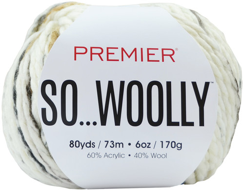 Premier So...Woolly Multi Yarn-Strata 1124-01 - 847652087924